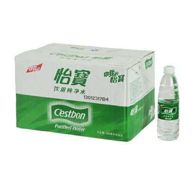 怡宝箱装水555ML24瓶装