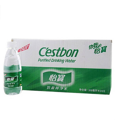 怡宝箱装水350ml